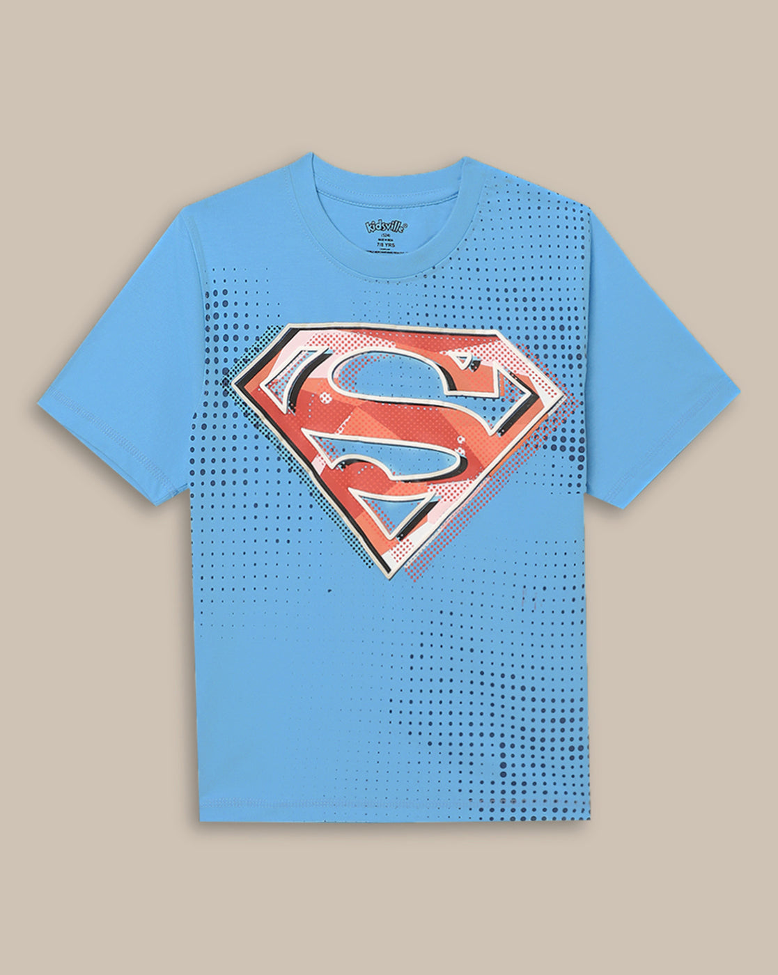 Superman Regular Fit Tshirt For Boys