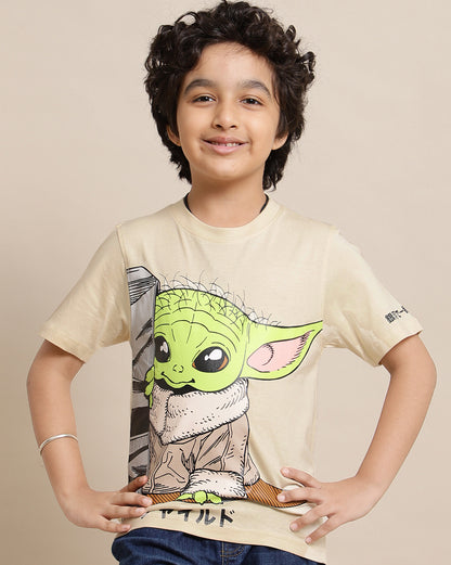 The Mandalorian Printed Regular Fit Tshirt For Boys