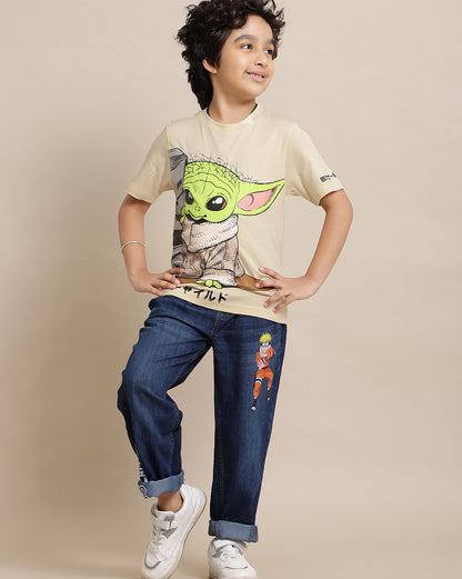 The Mandalorian Printed Regular Fit Tshirt For Boys