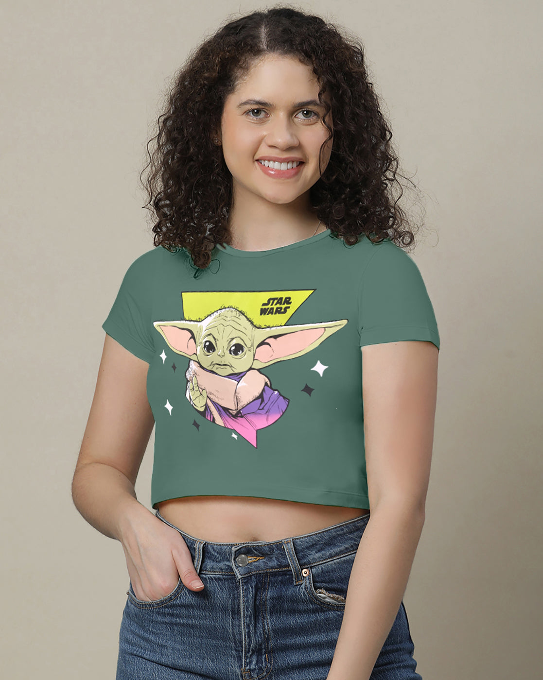 The Mandalorian Boxy Fit Tshirt For Girls