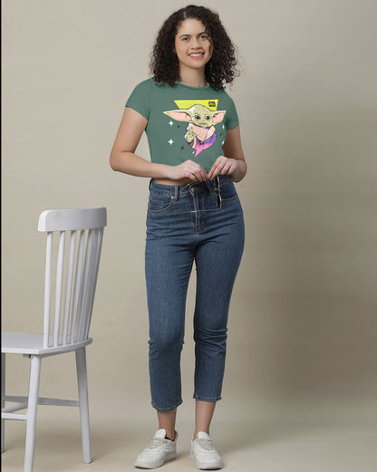 The Mandalorian Boxy Fit Tshirt For Girls