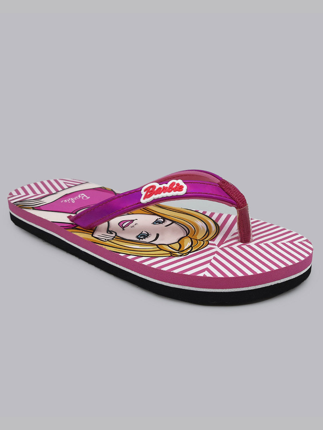 Barbie Pink Flip-Flop For Kids Girls