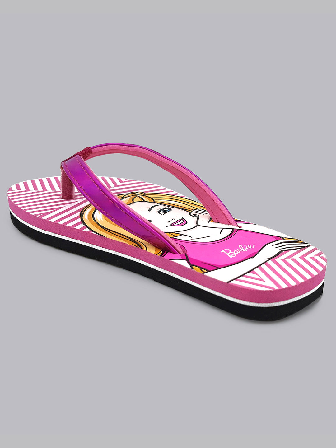 Barbie Pink Flip-Flop For Kids Girls