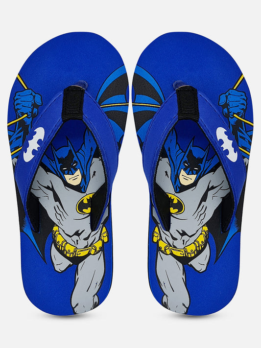 Batman Blue Flip-Flops For Kids Boys