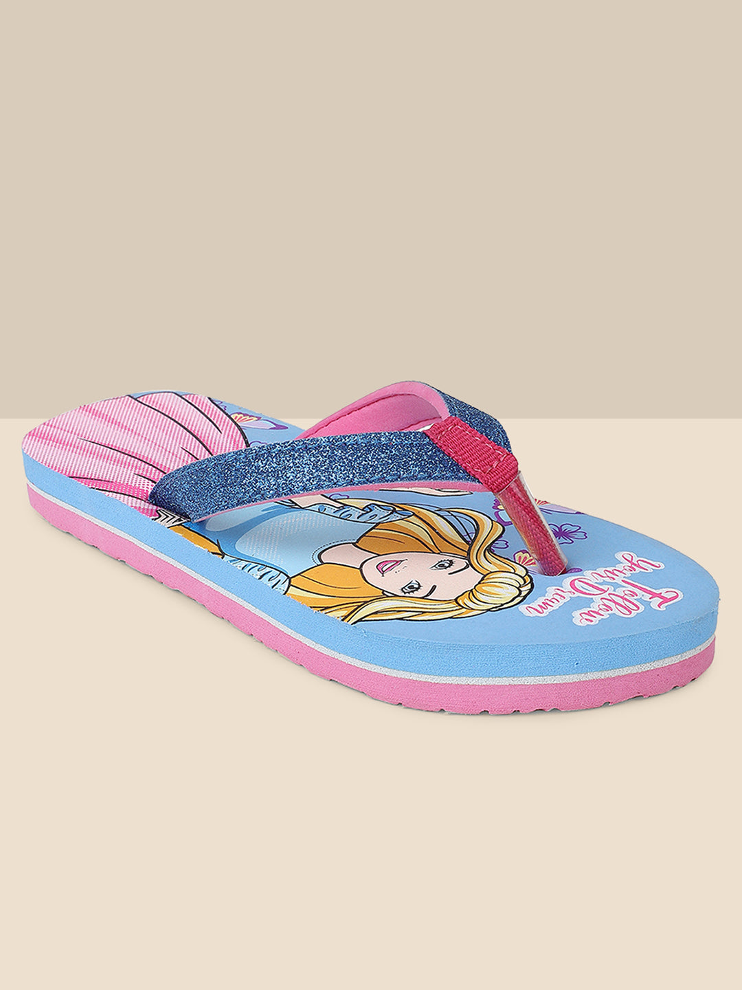 Barbie Flip-Flops For Kids Girls