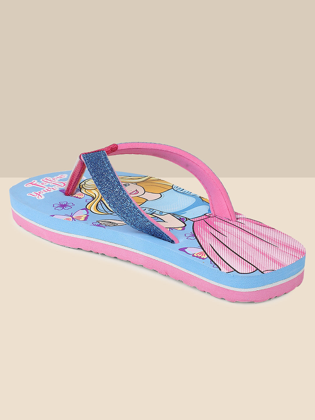 Barbie Flip-Flops For Kids Girls