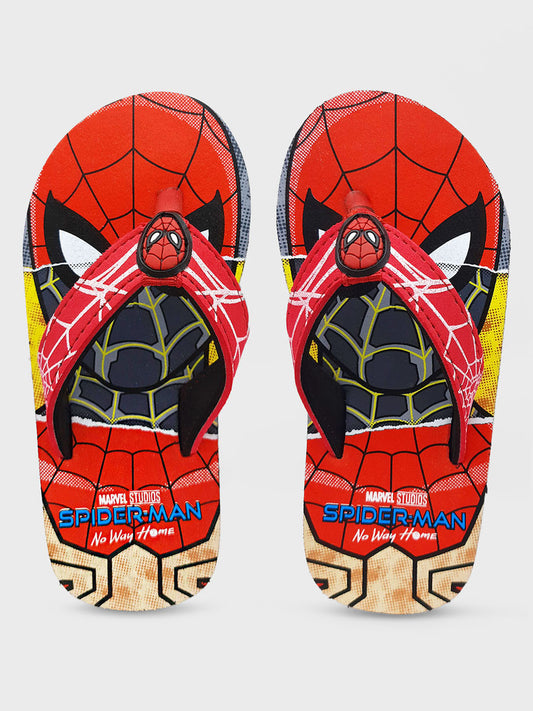 Spiderman Red Flip-Flops For Boys