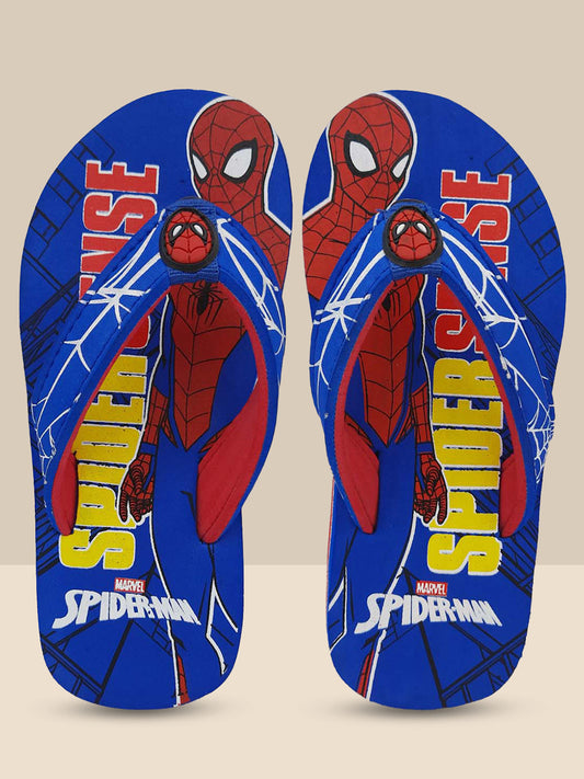 Spiderman Blue Flip-Flops For Kids Boys