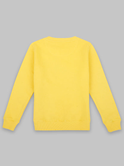 Kids Boys Minions Yellow Sweatshirt