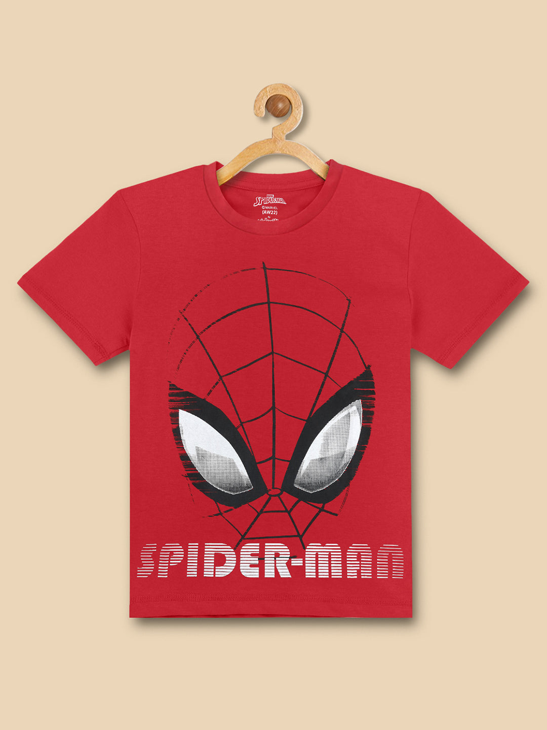 Kids Boys Spiderman Red Tshirt