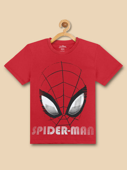 Kids Boys Spiderman Red Tshirt