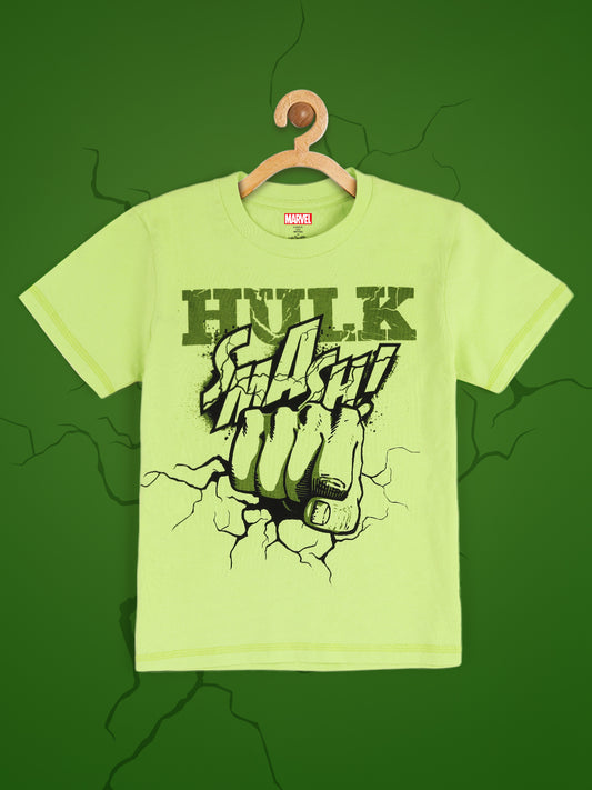 Kids Boys Hulk Green Tshirt