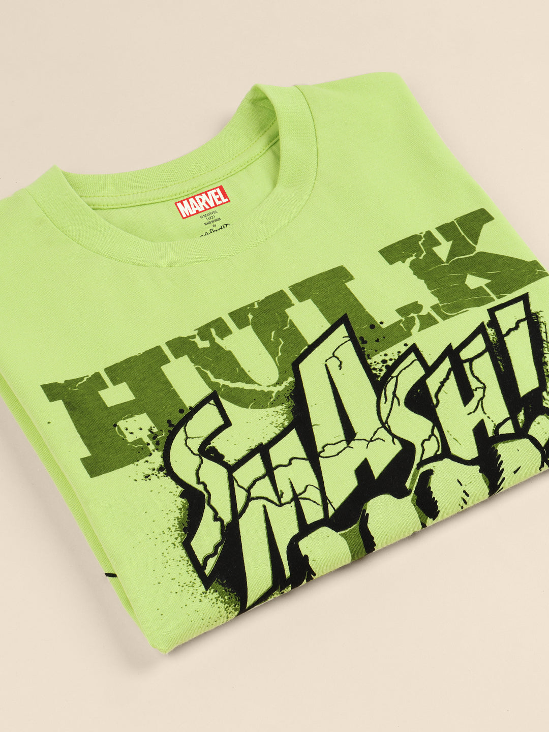 Kids Boys Hulk Green Tshirt