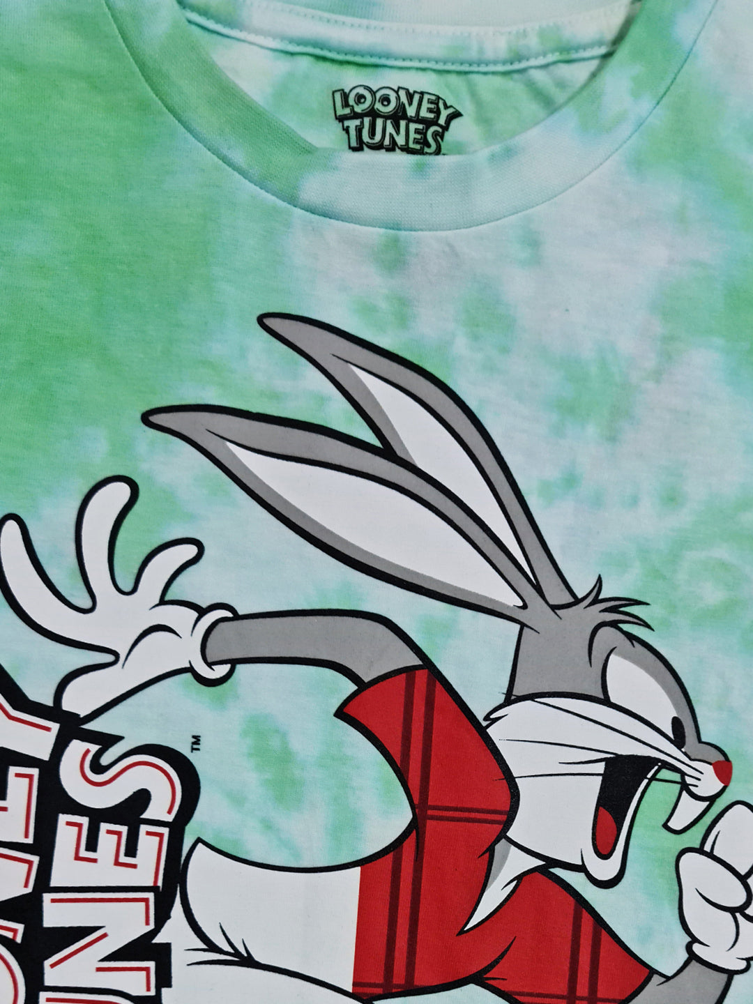 Kids Boys Looney Tunes Green Tshirt