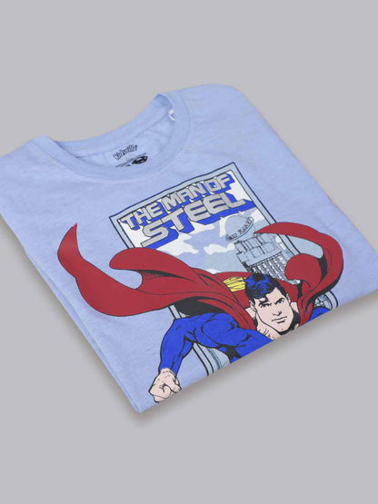 Kids Boys Superman Blue T-Shirt