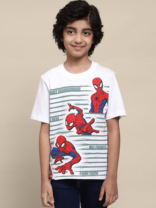 Kids Boys Spiderman  T-Shirt