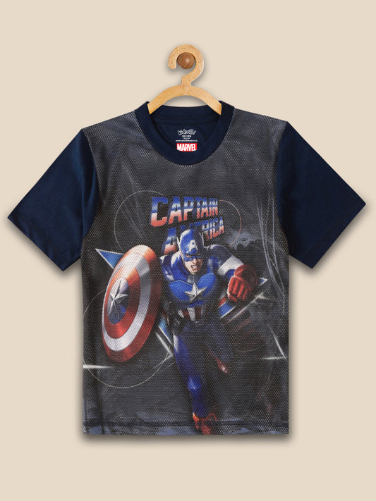 Captain America Tshirt For Boys