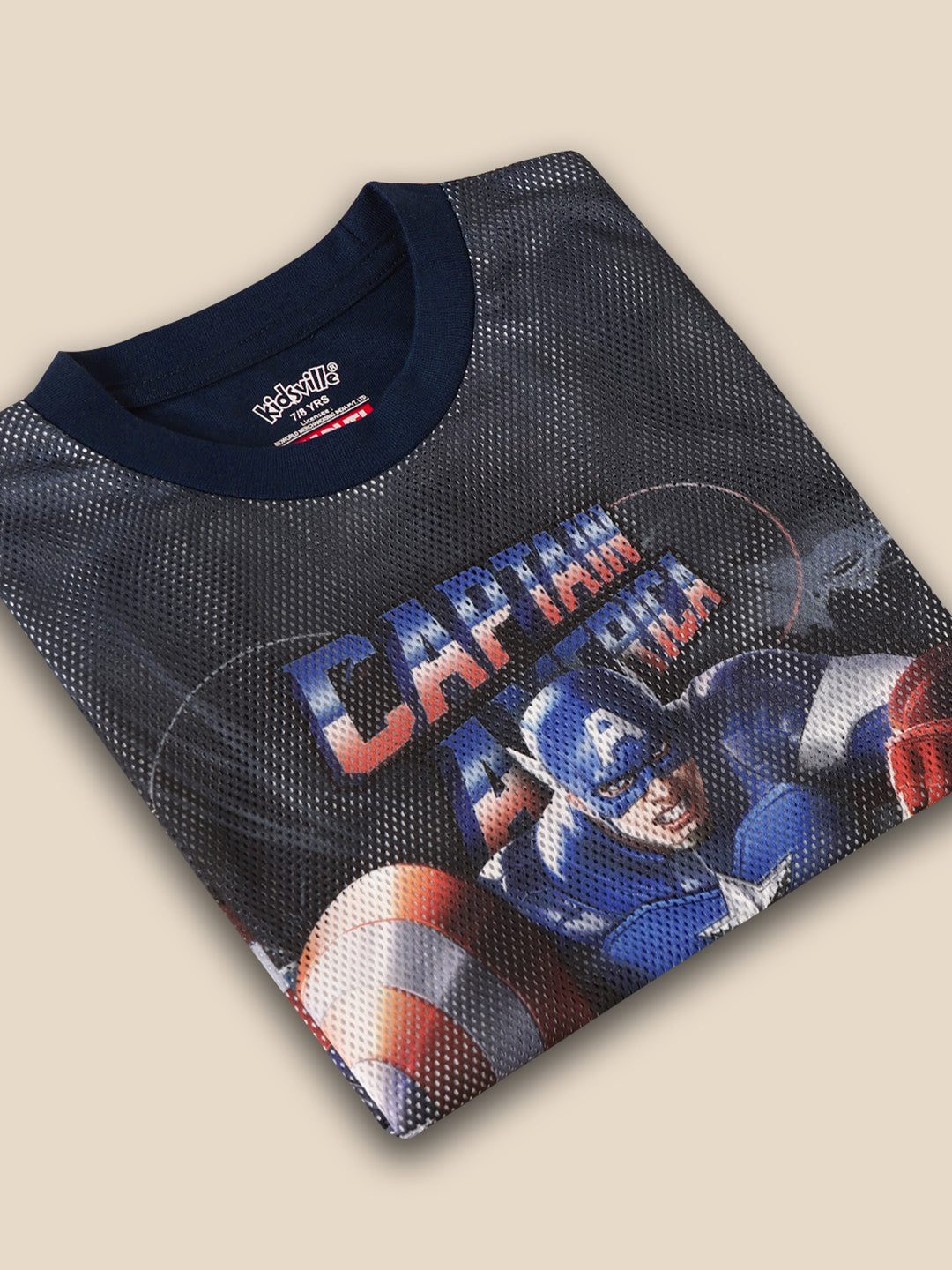 Captain America Tshirt For Boys