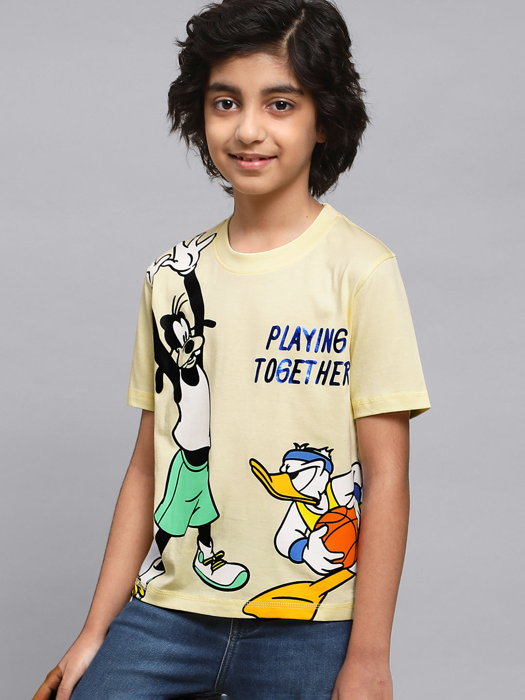 Kids Boys Mickey And Friends Na T-Shirt