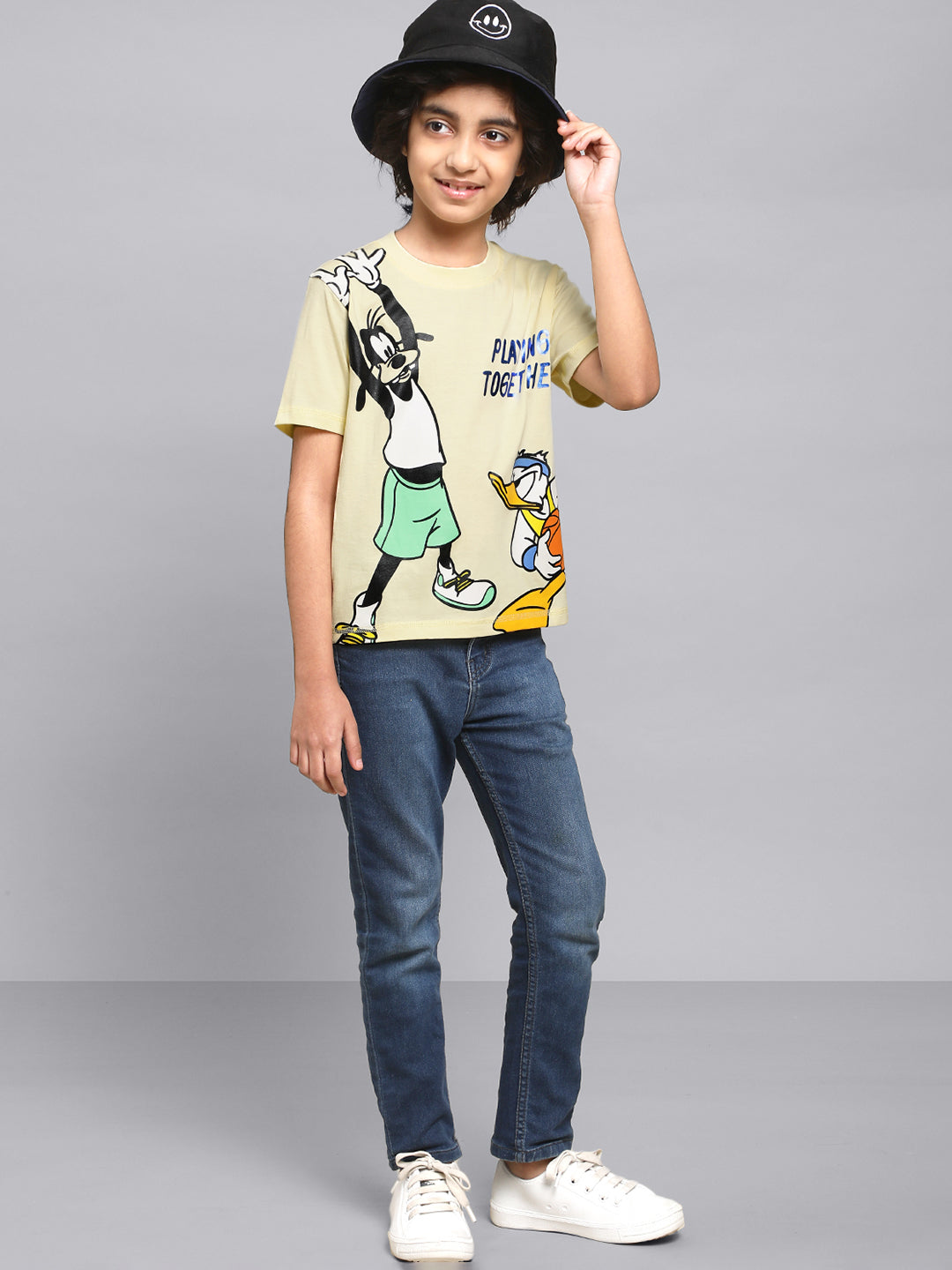 Kids Boys Mickey And Friends Na T-Shirt