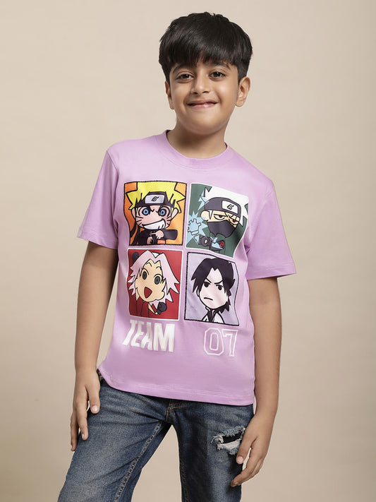 Naruto Red Tshirt For Boys