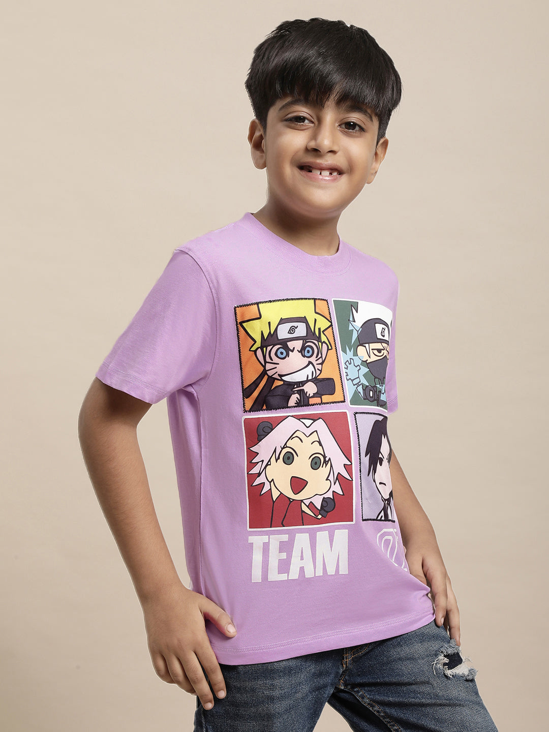 Naruto Red Tshirt For Boys