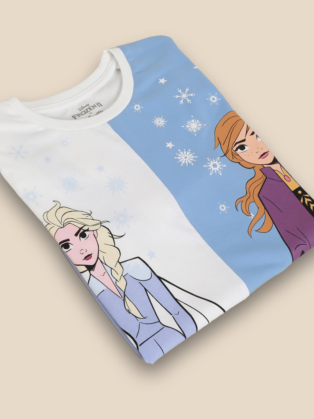 Frozen 2 Oversized Fit Tshirt For Girls