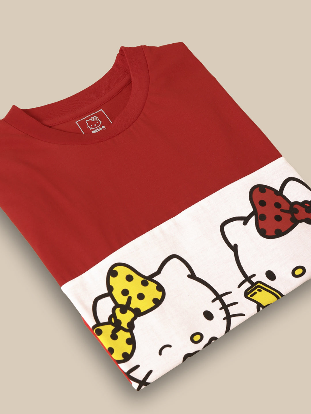 Hello Kitty Oversized Fit Tshirt For Girls