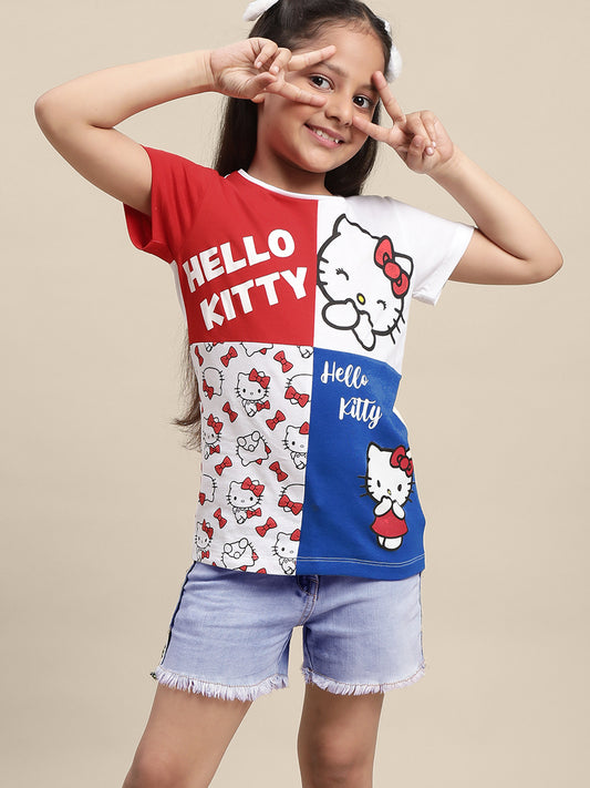 Hello Kitty Tshirt For Girls