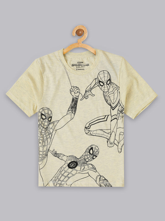 Spider-Man No Way Home White Tshirt For Boys