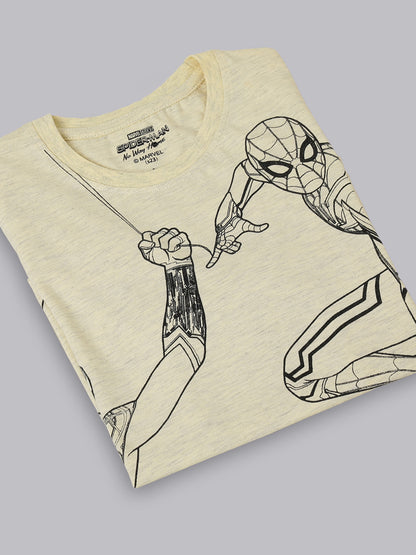 Spider-Man No Way Home White Tshirt For Boys