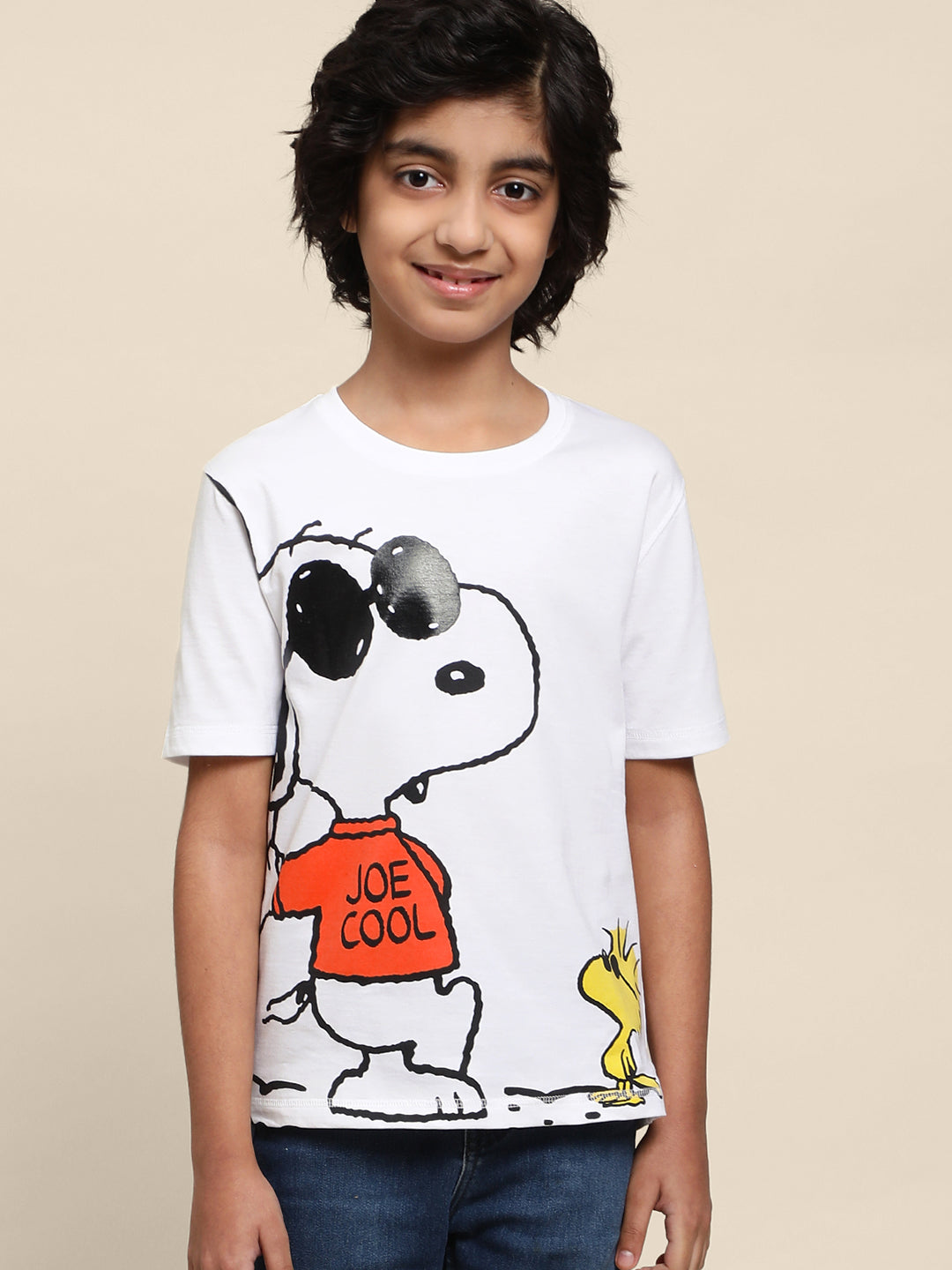 Kids Boys Peanuts Light Blue T-Shirt