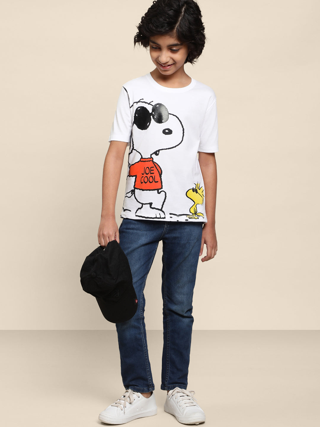 Kids Boys Peanuts Light Blue T-Shirt