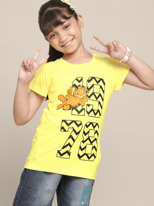 Garfield Tshirt For Girls