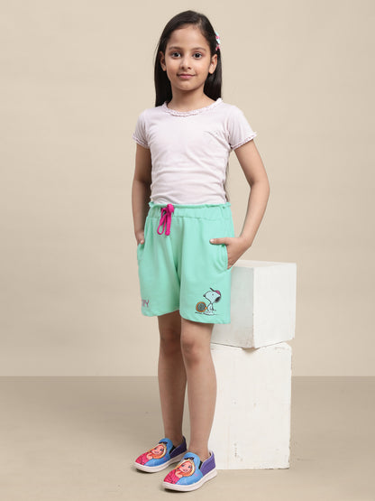 Peanuts Shorts For Girls