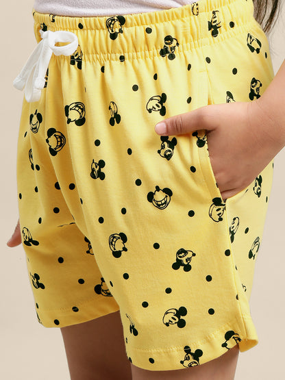 Mickey & Friends Shorts For Girls