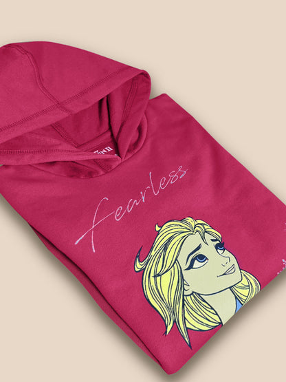 Kids Girls Frozen Pink Hoodie