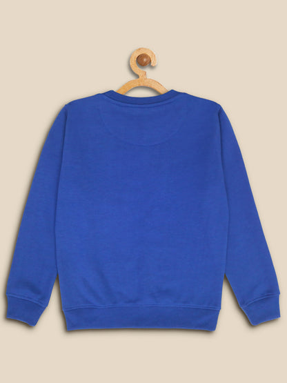 Kids Boys Spiderman Blue Sweatshirt