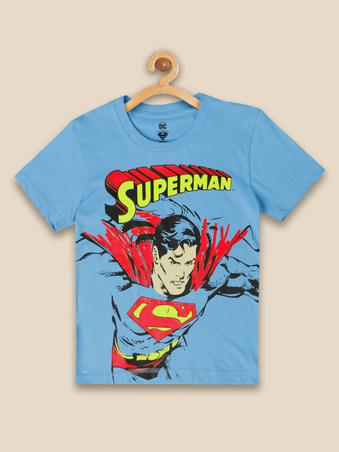 Kids Boys Superman Blue T-Shirt