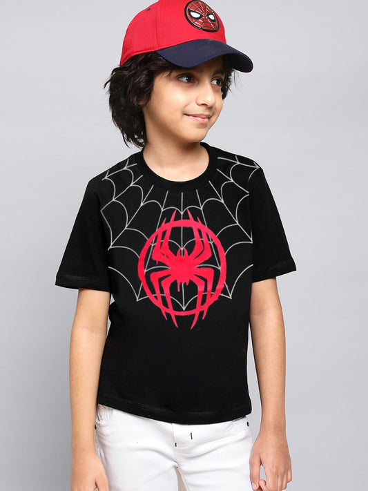 Spider-Man Across The Spider Verse-Part One Multi Color Tshirt For Boys