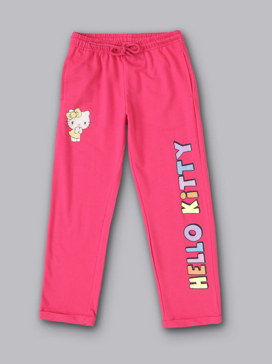 Hello Kitty Pink Jogger For Girls