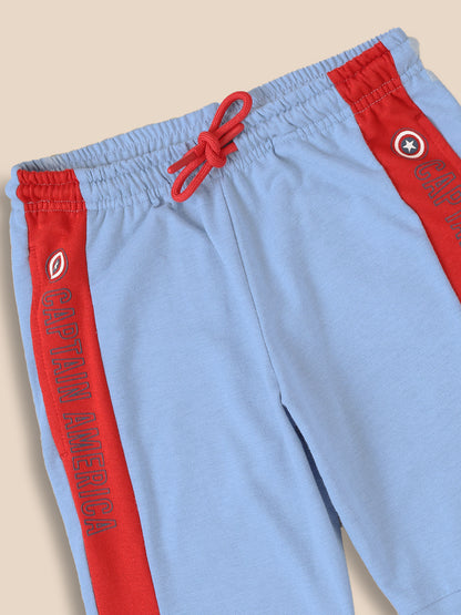 Captain America Blue/Red Jogger For Boys