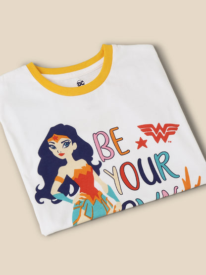 Wonder Woman Tshirt For Girls