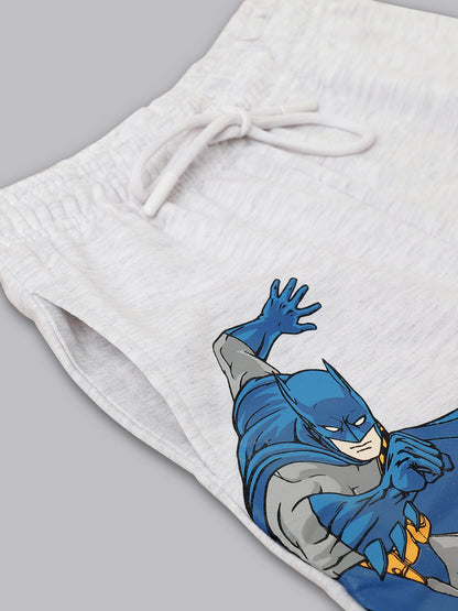 Batman Grey Shorts For Boys