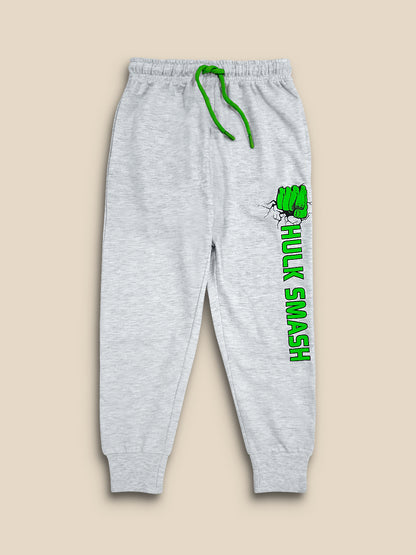 Kids Boys Hulk Grey Jogger