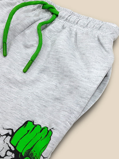 Kids Boys Hulk Grey Jogger