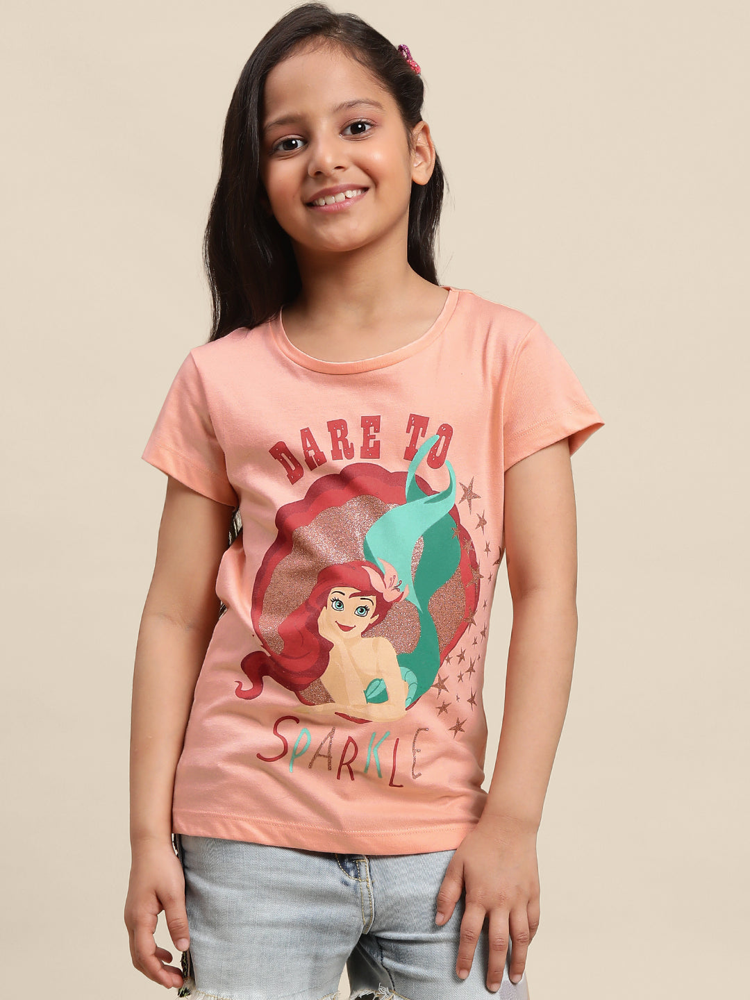 Kids Girls Disney Princess  T-Shirt