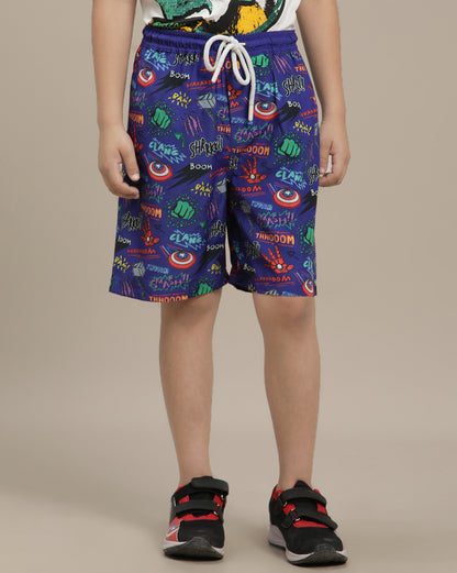 Captain America Shorts For Boys