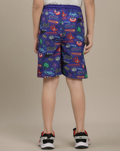 Captain America Shorts For Boys