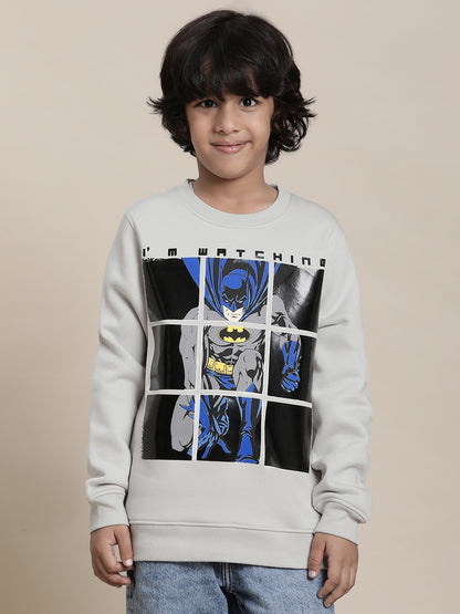 Batman Blue Sweatshirt For Boys